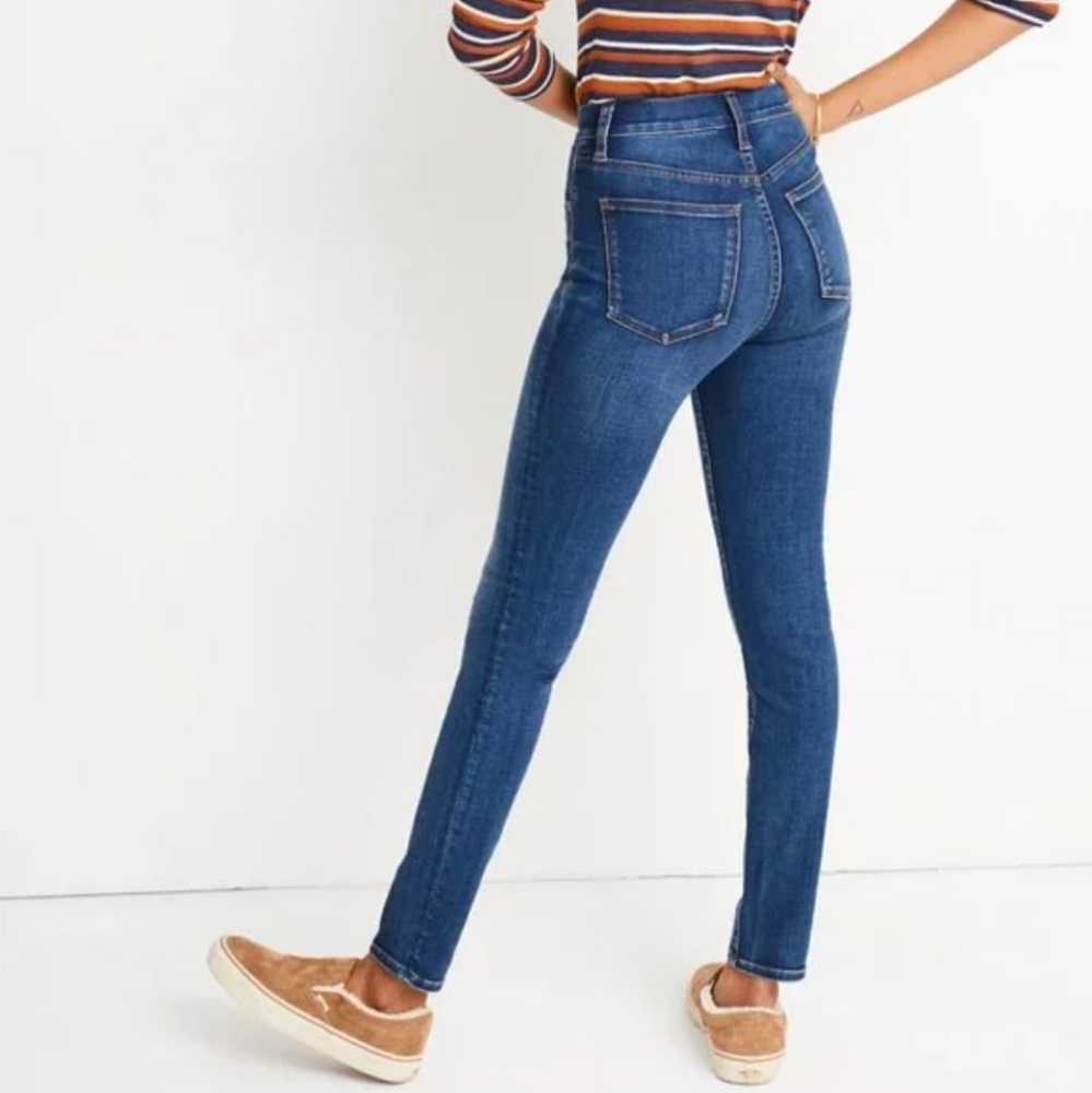 Madewell 10" High-Rise Skinny Jeans in Tarren Wash: THERMOLITE® Editionsize 26